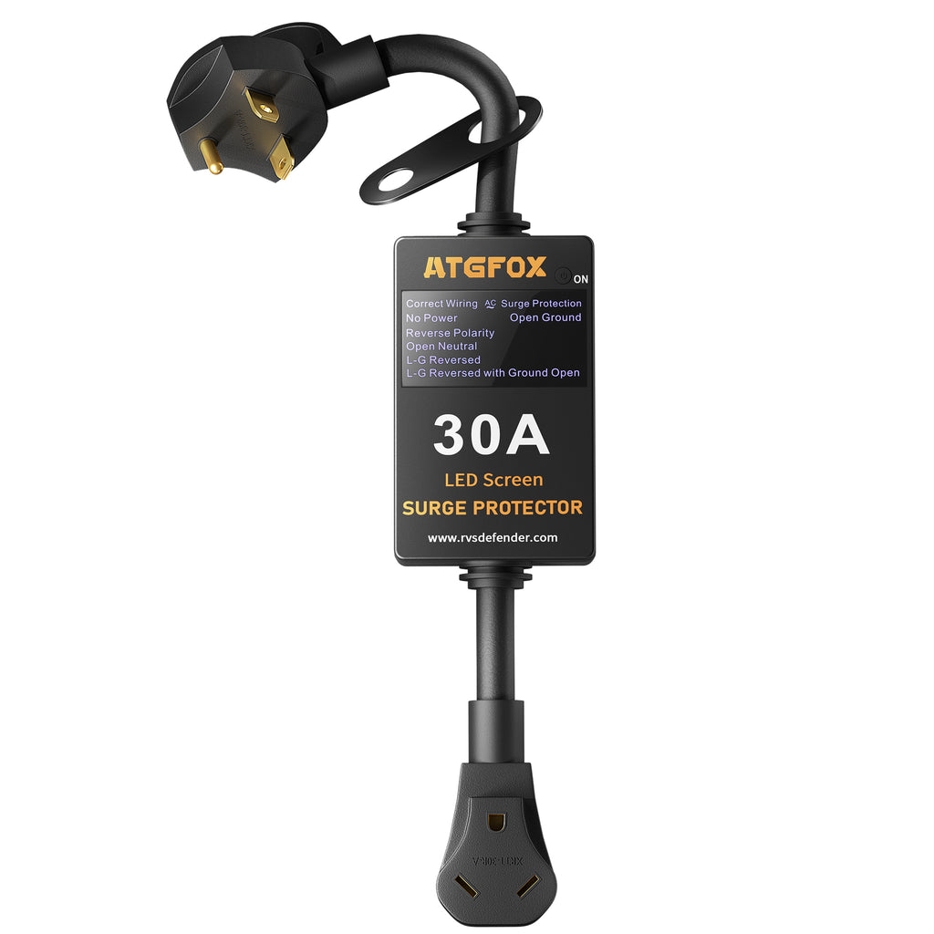 ATGFOX RV Surge Protector 30 Amp