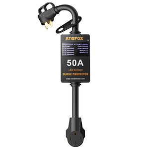 ATGFOX RV Surge Protector 50 Amp